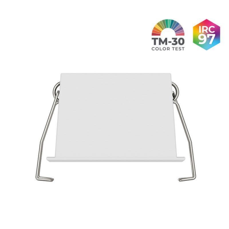 Spot de Embutir Nordecor Powerlux Branco LED 5 watts 36º 3000K IRC97 62x32x40mm 80114 