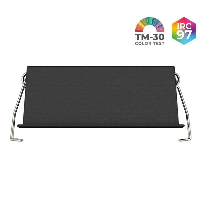 Spot de Embutir Nordecor Powerlux Preto LED 8 watts 36º 3000K IRC97 109x32x40mm 80118