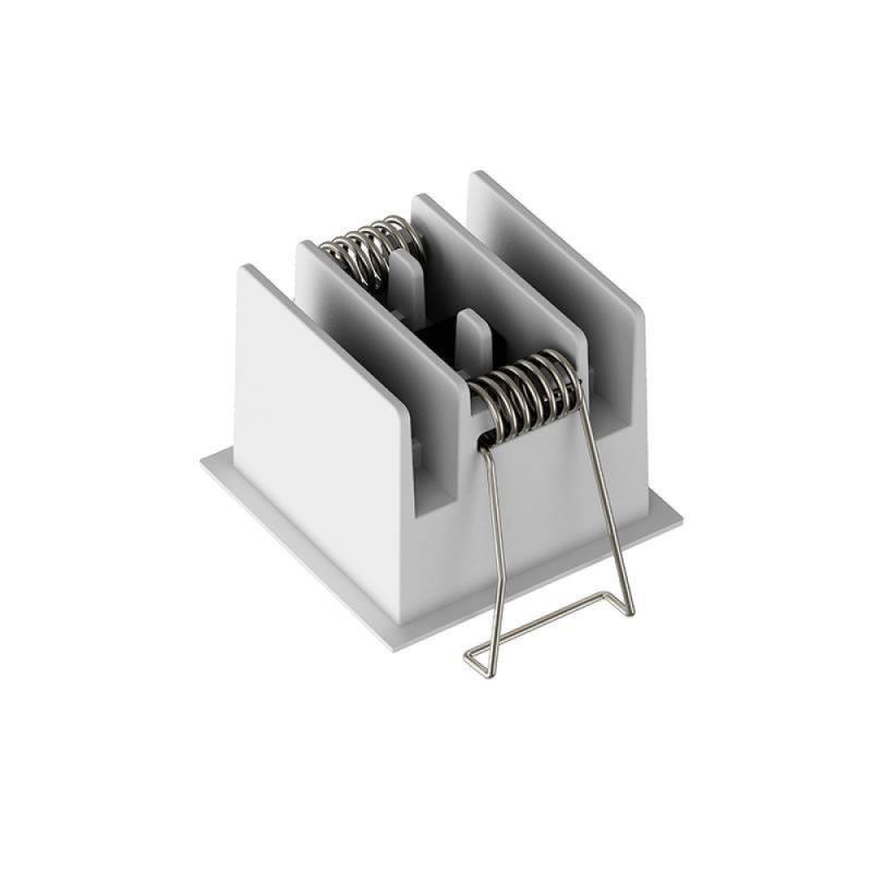 Spot de Embutir Nordecor Powerlux Branco e Preto LED 7 watts 36º 3000K IRC97 52x52x40mm 80123 