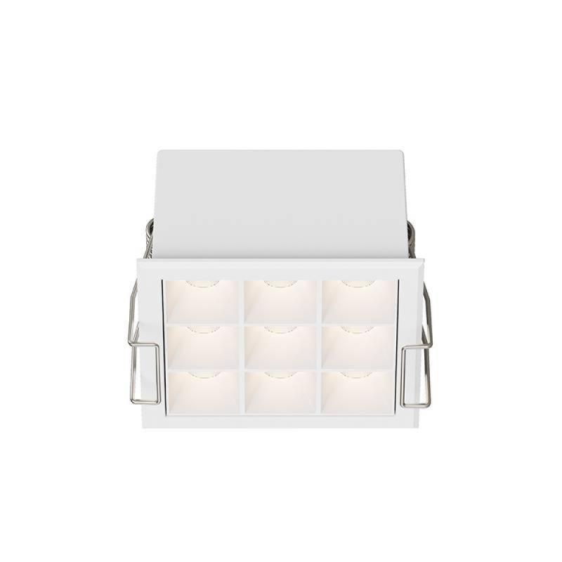 Spot de Embutir Nordecor Powerlux Branco LED 12 watts 36º 3000K IRC97 52x52x40mm 80125