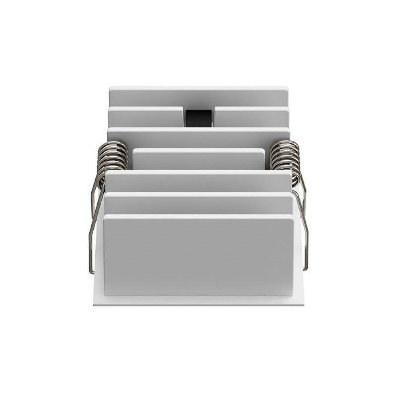 Spot de Embutir Nordecor Powerlux Branco e Preto LED 12 watts 36º 3000K IRC97 71x71x40mm 80126