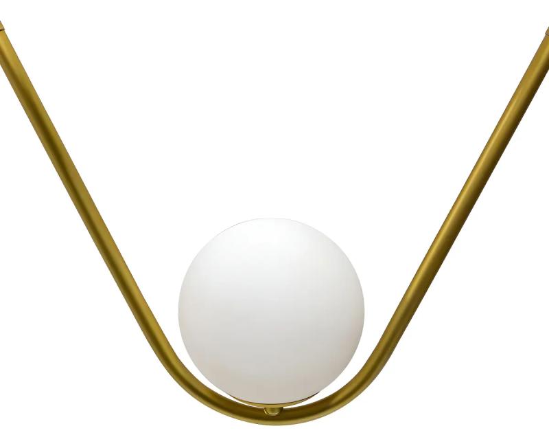 Pendente Bella Oscar Dourado 3L G9 1080x120x250mm HP001