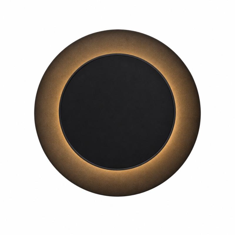 Arandela Opus Eclipse 12 watts 3000K 100° IP65 Preto 300x300x50mm OPS 35154



