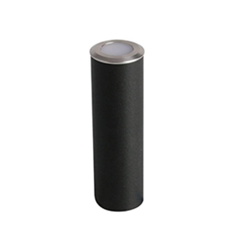 Embutido de Solo Nordecor Rani 0,5 watts 24° IP67 Âmbar Aço Inox Ø25x80mm 6151 PREN