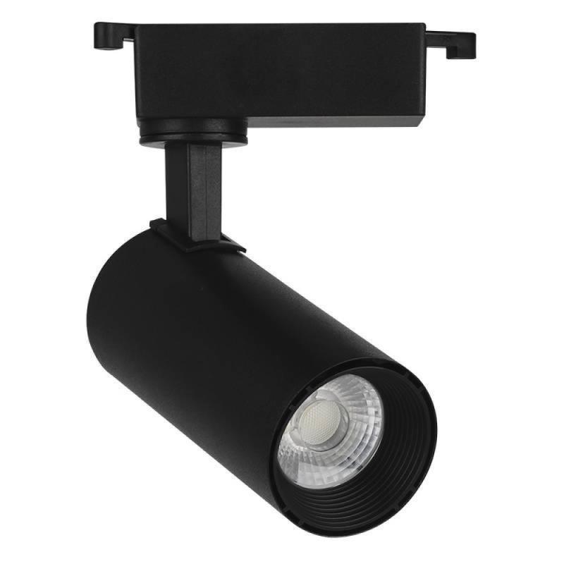 Spot para Trilho Nordecor Nize 10 watts 3000K 35° Preto Ø47x110x165mm Bivolt 6477 PREN
