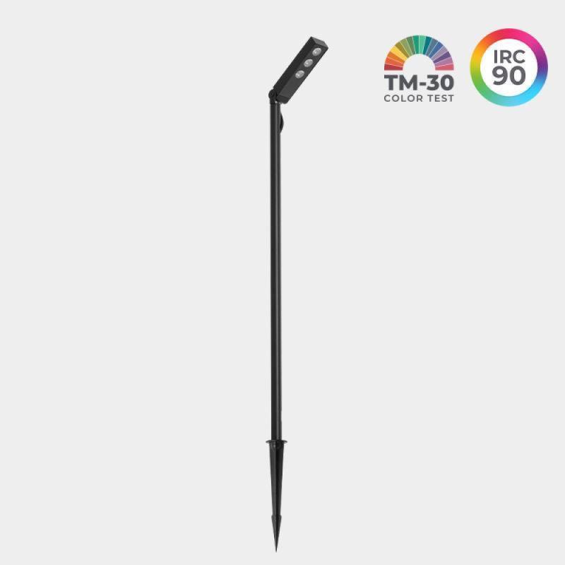 Luminária Nordecor STAK LED 6 watts 3000K IP65 Preto 600mm 80079
