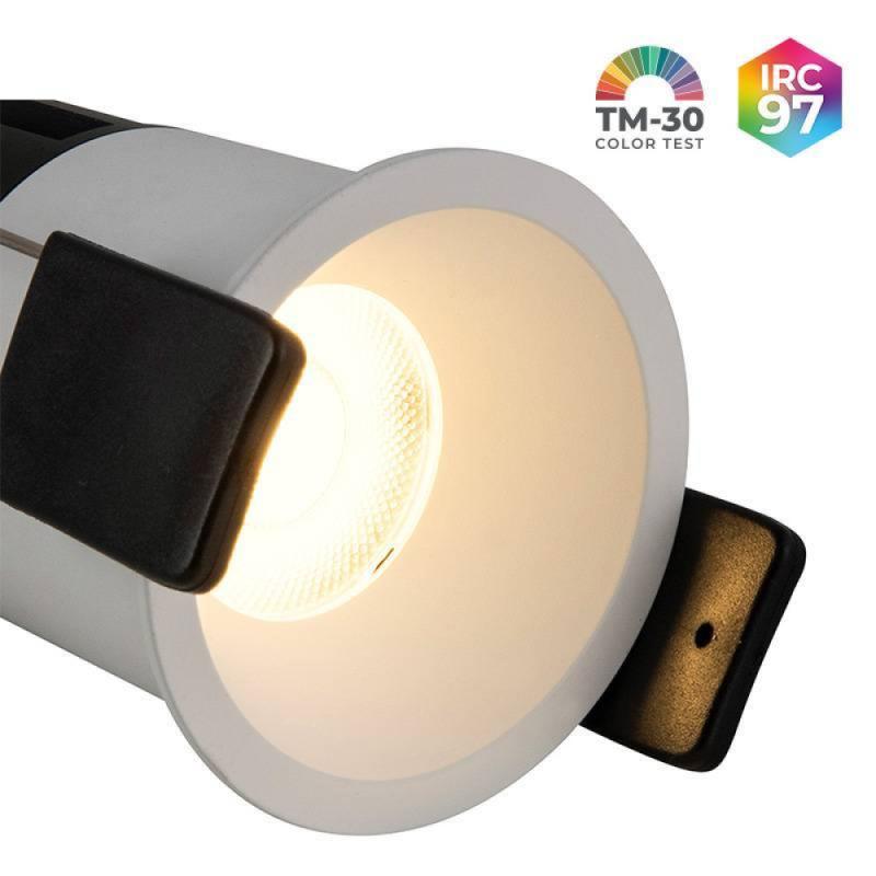 Spot de Embutir Nordecor VEXO LED 6 watts 2700K IRC97 17° Branco 80081