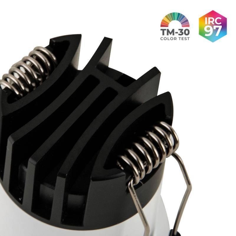 Spot de Embutir Nordecor VEXO LED 6 watts 2700K IRC97 17° Branco 80081