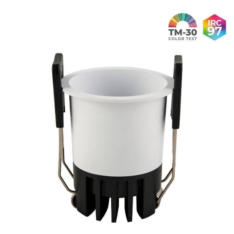 Spot de Embutir Nordecor VEXO LED 6 watts 3000K IRC97 17° Branco 80083
