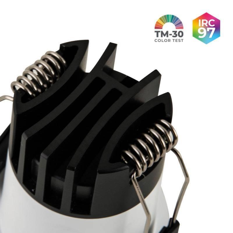 Spot de Embutir Nordecor VEXO LED 6 watts 3000K IRC97 17° Branco 80083
