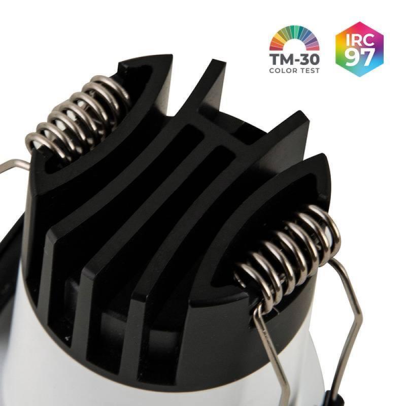 Spot de Embutir Nordecor VEXO LED 6 watts 2700K IRC97 53° Branco 80085