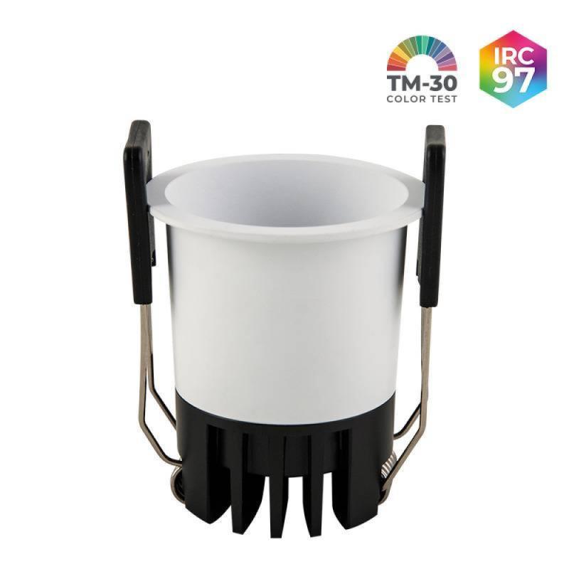 Spot de Embutir Nordecor VEXO LED 6 watts 3000K IRC97 53° Branco 80087