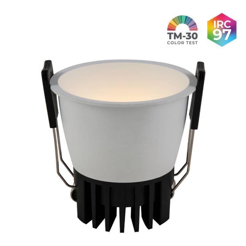 Spot de Embutir Nordecor VEXO LED 9 watts 2700K IRC97 17° Branco 80089