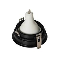 Spot de Embutir Nordecor Loyo Pro Redondo AR70 Alumínio Preto Ø105mm 80030