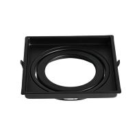 Spot de Embutir Nordecor Loyo Pro Quadrado PAR30 Alumínio Preto 155x155mm 80040
