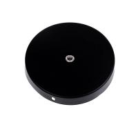 Canopla para Spot Nordecor Redonda Preto Ø120mm 6207 PREN