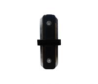 Conector Reto Opus Preto para Trilho Sobrepor 33x78x15mm OPS 35413 PREN