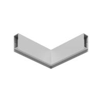 Sistema Linear Newline FIT10 Uno Curva 90° Direita/Esquerda 150x150x30mm Alumínio SU10000