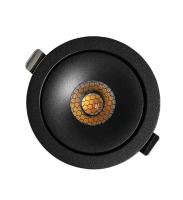 Spot de Embutir Nordecor SKEL Redondo Preto LED 7 watts 3000K IRC90 Ø88x52mm 80072
