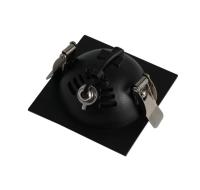 Spot de Embutir Nordecor SKEL Quadrado Preto LED 7 watts 3000K IRC90 90x88x52mm 80074