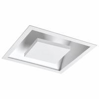 Rebatedor Embutido Belly Iluminação Luz Indireta 2L E27/4L G9 400x400mm E-110/40