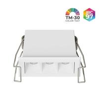 Spot de Embutir Nordecor Powerlux Branco LED 5 watts 36º 3000K IRC97 62x32x40mm 80113
