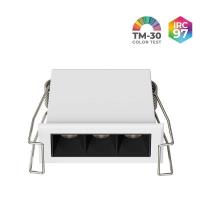 Spot de Embutir Nordecor Powerlux Branco LED 5 watts 36º 3000K IRC97 62x32x40mm 80114 