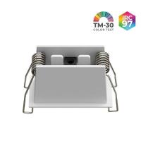 Spot de Embutir Nordecor Powerlux Branco LED 5 watts 36º 3000K IRC97 62x32x40mm 80114 