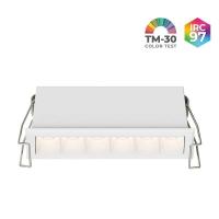 Spot de Embutir Nordecor Powerlux Branco LED 8 watts 36º 3000K IRC97 109x32x40mm 80116