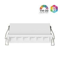 Spot de Embutir Nordecor Powerlux Branco LED 8 watts 36º 3000K IRC97 109x32x40mm 80116
