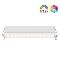 Spot de Embutir Nordecor Powerlux Branco LED 18 watts 36º 3000K IRC97 205x32x40mm 80119