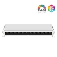 Spot de Embutir Nordecor Powerlux Branco LED 18 watts 36º 3000K IRC97 205x32x40mm 80120 