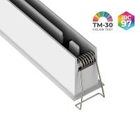 Spot de Embutir Nordecor Powerlux Branco LED 18 watts 36º 3000K IRC97 205x32x40mm 80120 