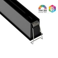 Spot de Embutir Nordecor Powerlux Preto LED 18 watts 36º 3000K IRC97 205x32x40mm 80121