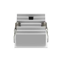 Spot de Embutir Nordecor Powerlux Branco e Preto LED 12 watts 36º 3000K IRC97 71x71x40mm 80126