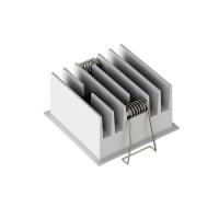 Spot de Embutir Nordecor Powerlux Branco e Preto LED 12 watts 36º 3000K IRC97 71x71x40mm 80126