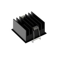 Spot de Embutir Nordecor Powerlux Branco e Preto LED 12 watts 36º 3000K IRC97 71x71x40mm 80126
