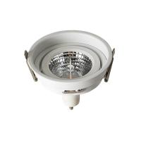 Spot de Embutir Nordecor Loyo Pro Redondo AR70 Alumínio Branco Ø105x40mm 80029