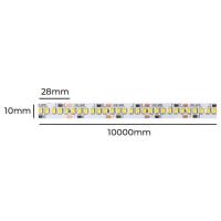 Fita LED Nordecor 22w/mt 4000K 240 Leds IP20 10mm 24V (Rolo 10 metros) 7094 PREN