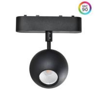 Spot Magnético Nordecor Kay Tez 9,5 watts 3000K 48V  IRC90 38° Preto Ø70x135mm 6560 PREN