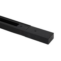 Trilho Eletrificado com Canaleta Nordecor Preto 1 Metro 6813 PREN