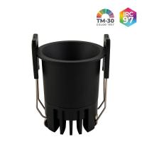 Spot de Embutir Nordecor VEXO LED 6 watts 2700K IRC97 17° Preto 80082
