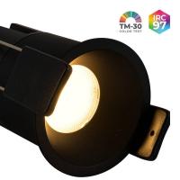Spot de Embutir Nordecor VEXO LED 6 watts 2700K IRC97 17° Preto 80082