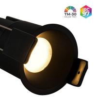 Spot de Embutir Nordecor VEXO LED 6 watts 2700K IRC97 53° Preto 80086