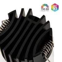 Spot de Embutir Nordecor VEXO LED 9 watts 2700K IRC97 17° Branco 80089