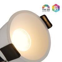 Spot de Embutir Nordecor VEXO LED 9 watts 2700K IRC97 17° Branco 80089