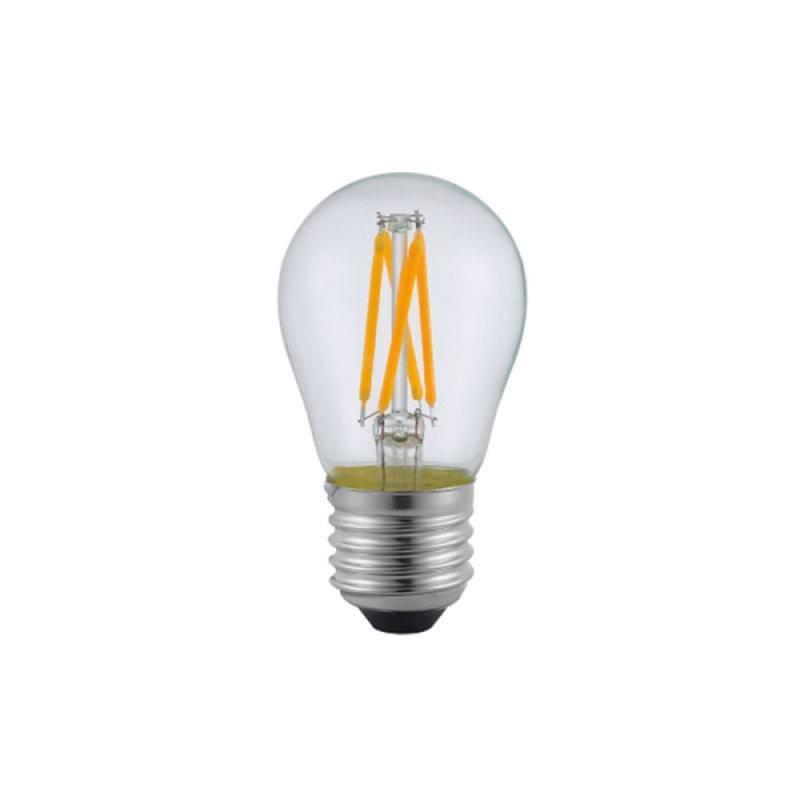 Lâmpada Filamento Led Nordecor G45 4 watts 47x85mm E27 2400K Clear 1052 PREN