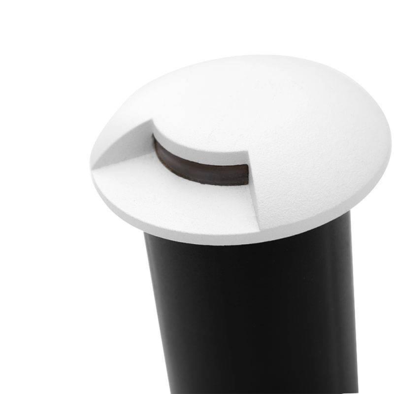 Embutido de Solo Nordecor Zola Branco 1 Facho 2 watts 180° IP67 3000K Ø49x60mm 6154 PREN