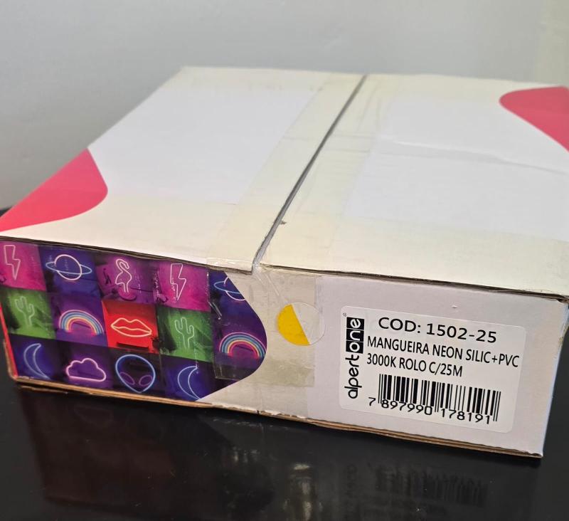 Neon Flex Alpertone 3000K 8w/mt 12V 120 leds/mt IP65 6x12mm (Rolo 25 metros) 1502-25 PREN