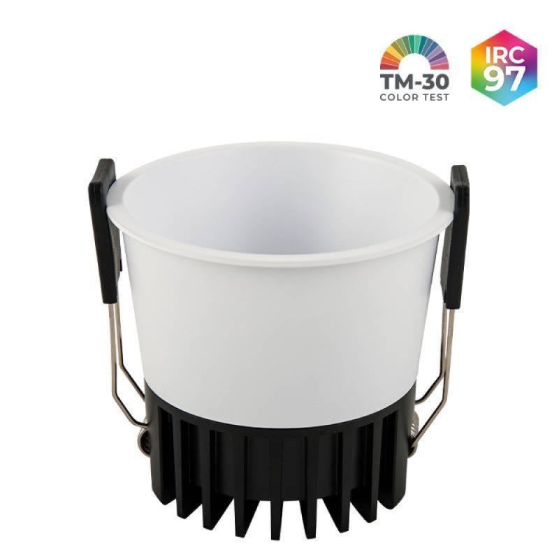 Spot de Embutir Nordecor Vexo 12 watts 3000K IRC97 32° Branco 80099